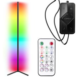 M062A (ALEJA2) Z044H LAMPA PODŁOGOWA STOJĄCA LED RGB NAROŻNA PILOT APKA -E984