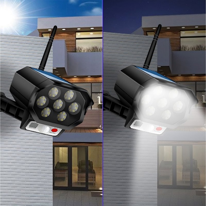 M062F ATRAPA KAMERY LAMPA SOLARNA LED Z CZUJNIKIEM RUCHU E900