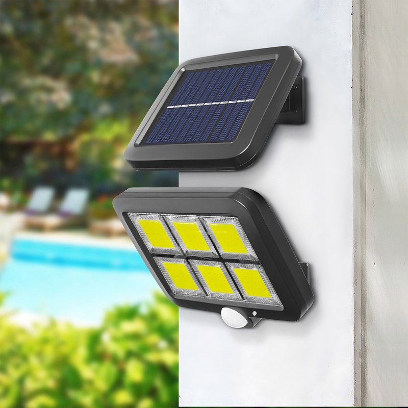 M054G (Aleja2) Z031E LAMPA SOLARNA 120 LED Z CZUJNIKIEM RUCHU ZMIERZCHU -E865