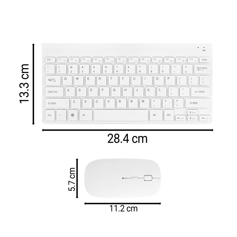 N189 KLAWIATURA BEZPRZEWODOWA MYSZ ZESTAW USB MINI SLIM E799