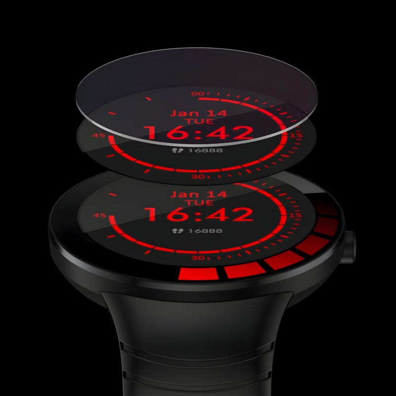 N308 ZEGAREK SMARTWATCH WODOODPORNY MĘSKI PULS SPORT KROKI POWIADOMIENIA MENU   -E745