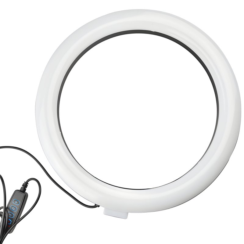M046A (Aleja2) N020 LAMPA DO SELFIE LED PIERŚCIENIOWA RING MAKIJAŻ STATYW DO ZDJĘĆ TRIPOD USB -E220