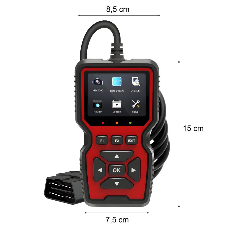 M008H (Aleja1) M003F DIAGNOSTYCZNY TESTER INTERFEJS OBD2 SKANER UNIWERSALNY DO AUTA KOMPUTER -M056