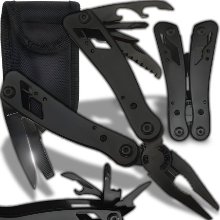 N153 MULTITOOL NARZĘDZIE WIELOFUNKCYJNE SURVIVAL ZESTAW  SCYZORYK WOJSKOWY NÓŻ S228