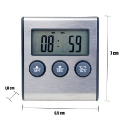 M036A (ALEJA2) TERMOMETR TERMOSTAT MINUTNIK DO WĘDZARNI GRILL ELEKTRONICZNY SONDA MIĘSA E636