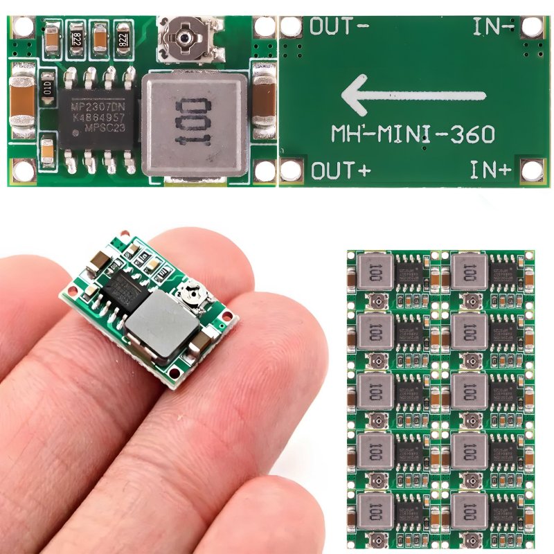 N042 N296 MINI PRZETWORNICA MINI 360 MP2307DN DCDC STEP-DOWN BUCK 10 SZTUK - E501