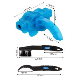 M044D / Z042G MEGA ZESTAW DO CZYSZCZENIA MYCIA ROWERU ŁAŃCUCHA PIELĘGNACJI SMAROWANIA XXL S232