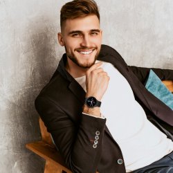 N358 ZEGAREK SMARTWATCH CIŚNIENIOMIERZ WODOODPORNY DUŻY PULS UNISEX INDUKCJA  E637