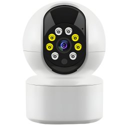 N097 NIANIA ELEKTRONICZNA KAMERA NA ŻYWO WIFI IP OBROTOWA HD TRYB NOCNY 1080p  E184