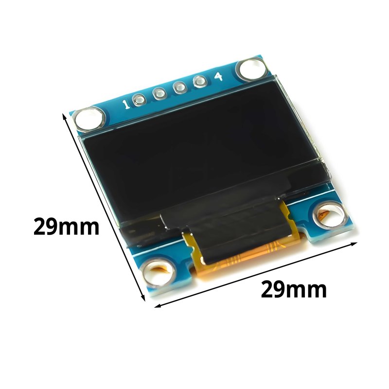 N330 WYŚWIETLACZ OLED EKRAN 0,96" I2C IIC SSD1306 128X64 PX NIEBIESKI 3-5V - E498