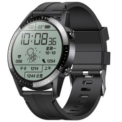 N330 ZEGAREK SMARTWATCH ROZMOWY CIŚNIENIE PULS GPS KROKI SPORT MĘSKI MENU PL - E743