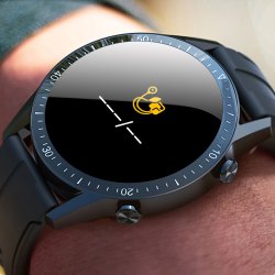 N330 ZEGAREK SMARTWATCH ROZMOWY CIŚNIENIE PULS GPS KROKI SPORT MĘSKI MENU PL - E743