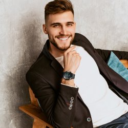 N330 ZEGAREK SMARTWATCH ROZMOWY CIŚNIENIE PULS GPS KROKI SPORT MĘSKI MENU PL - E743