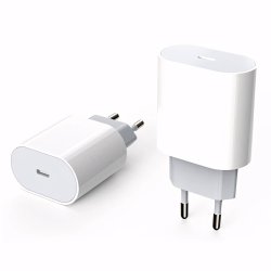 N069 SZYBKA ŁADOWARKA SIECIOWA DO TELEFONU IPHONE 20W ZASILACZ USB-C QC  -E883