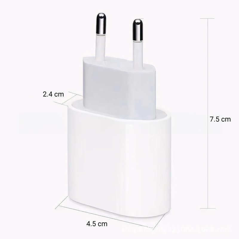 N069 SZYBKA ŁADOWARKA SIECIOWA DO TELEFONU IPHONE 20W ZASILACZ USB-C QC  -E883