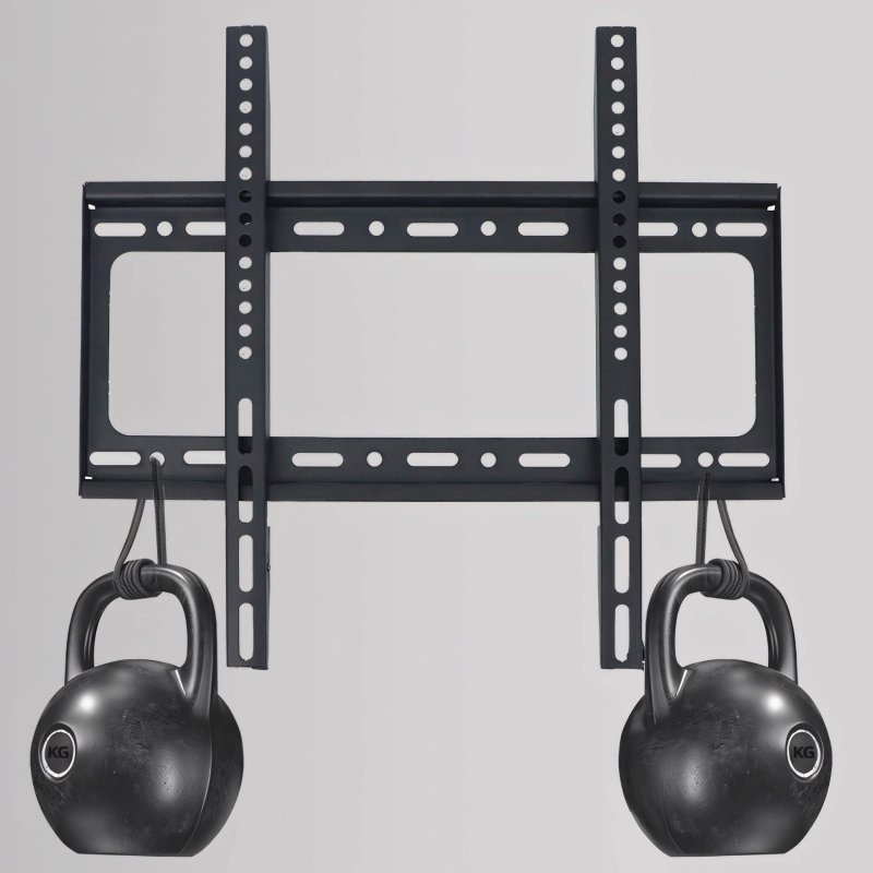 M057C Z048C MOCNY UCHWYT TV WIESZAK DO TELEWIZORA REGULOWANY 40-80 CALI ŚCIENNY -E940