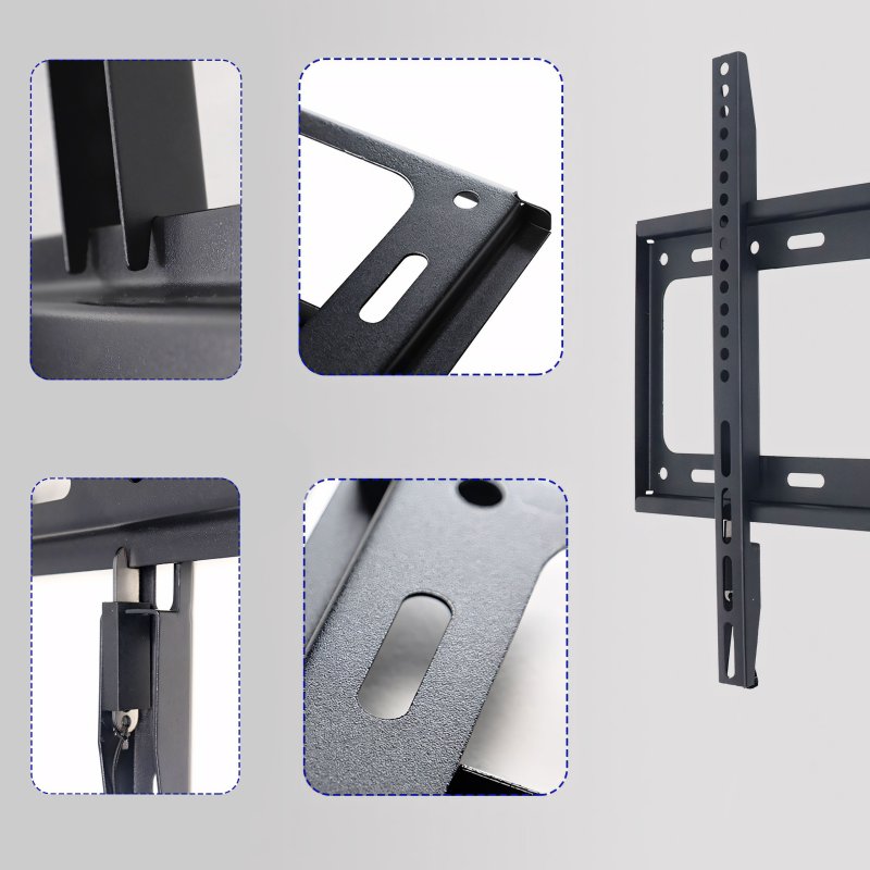 M057C Z048C MOCNY UCHWYT TV WIESZAK DO TELEWIZORA REGULOWANY 40-80 CALI ŚCIENNY -E940