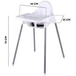 M002C (Aleja1) Z030 Z032 KRZESŁO KRZESEŁKO DO KARMIENIA FOTELIK + TACA 2w1 -D041-1  (❗❗❗❗ Z024 Z036 inny model )