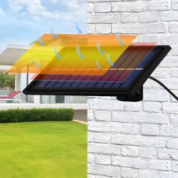 M039A (ALEJA2) Z046H LAMPA SOLARNA ŻYRANDOL WISZĄCA ZEWNĘTRZNA SUFITOWA OGRODOWA PANEL ŻYRANDOL -E896