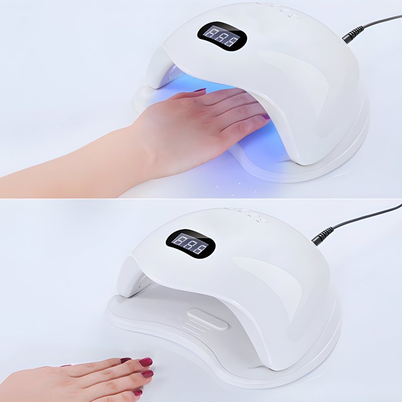 M050E (ALEJA2) LAMPA UV LED DO PAZNOKCI MOCNA 48W HYBRYDY ŻELE DUAL SUSZARKA PEDICURE  -U020