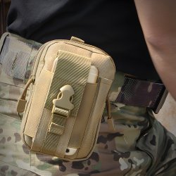 N121 SASZETKA NERKA TAKTYCZNA WOJSKOWA TORBA KIESZEŃ DO PASKA NA PAS MOLLE MĘSKA -S215