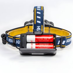 M083C (ALEJA3)  LATARKA CZOŁOWA 8 LED COB T6 CZOŁÓWKA MOCNA AKUMULATOROWA NA GŁOWĘ USB - S148