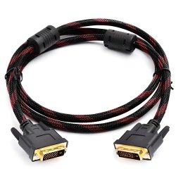 N050 KABEL PRZEWÓD DVI-D DO DVI-D 24+1 DUAL LINK MONITORA - E404-1