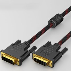 N050 KABEL PRZEWÓD DVI-D DO DVI-D 24+1 DUAL LINK MONITORA - E404-1