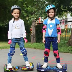 M0002C Z034 HOVERBOARD DESKOROLKA ELEKTRYCZNA LED DESKA 6,5` - niebieska E031-1   ❗❗❗❗ MAŁY KARTON ❗❗❗❗