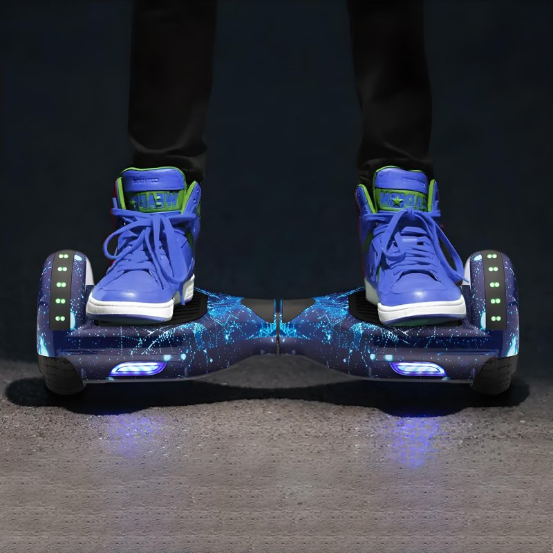 M0002C Z034 HOVERBOARD DESKOROLKA ELEKTRYCZNA LED DESKA 6,5` - niebieska E031-1   ❗❗❗❗ MAŁY KARTON ❗❗❗❗