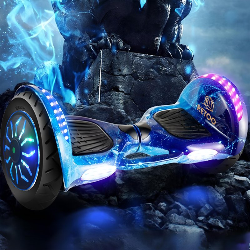 M0002C Z034 HOVERBOARD DESKOROLKA ELEKTRYCZNA LED DESKA 6,5` - niebieska E031-1   ❗❗❗❗ MAŁY KARTON ❗❗❗❗